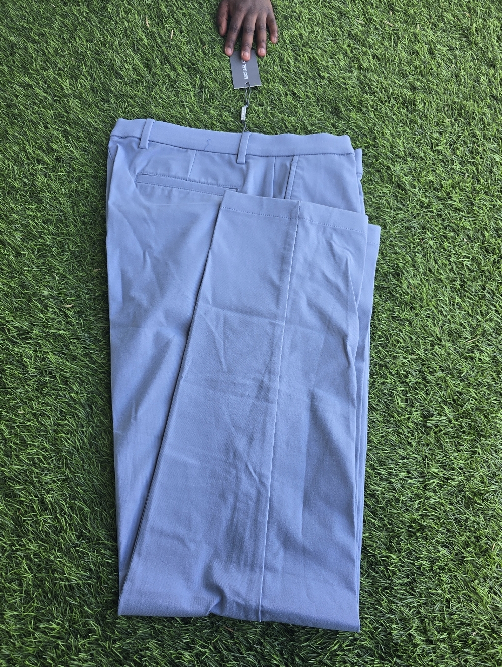 Michael Kors Classic Dress Pants Mens 34X34 Blue $95 MRSP Career NWT - Picture 4 of 6